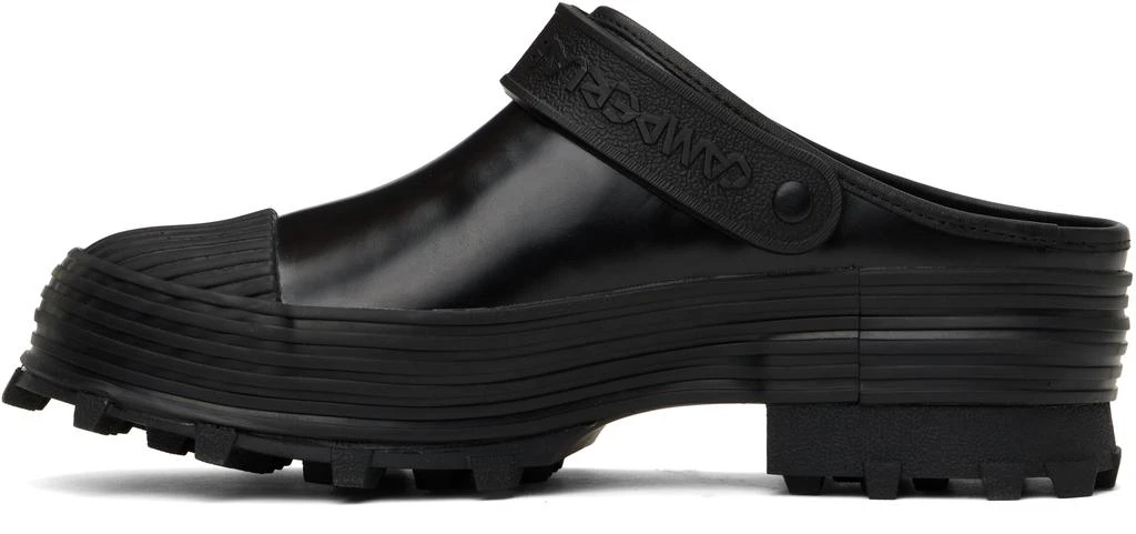 CAMPERLAB Black Traktori Clogs 3