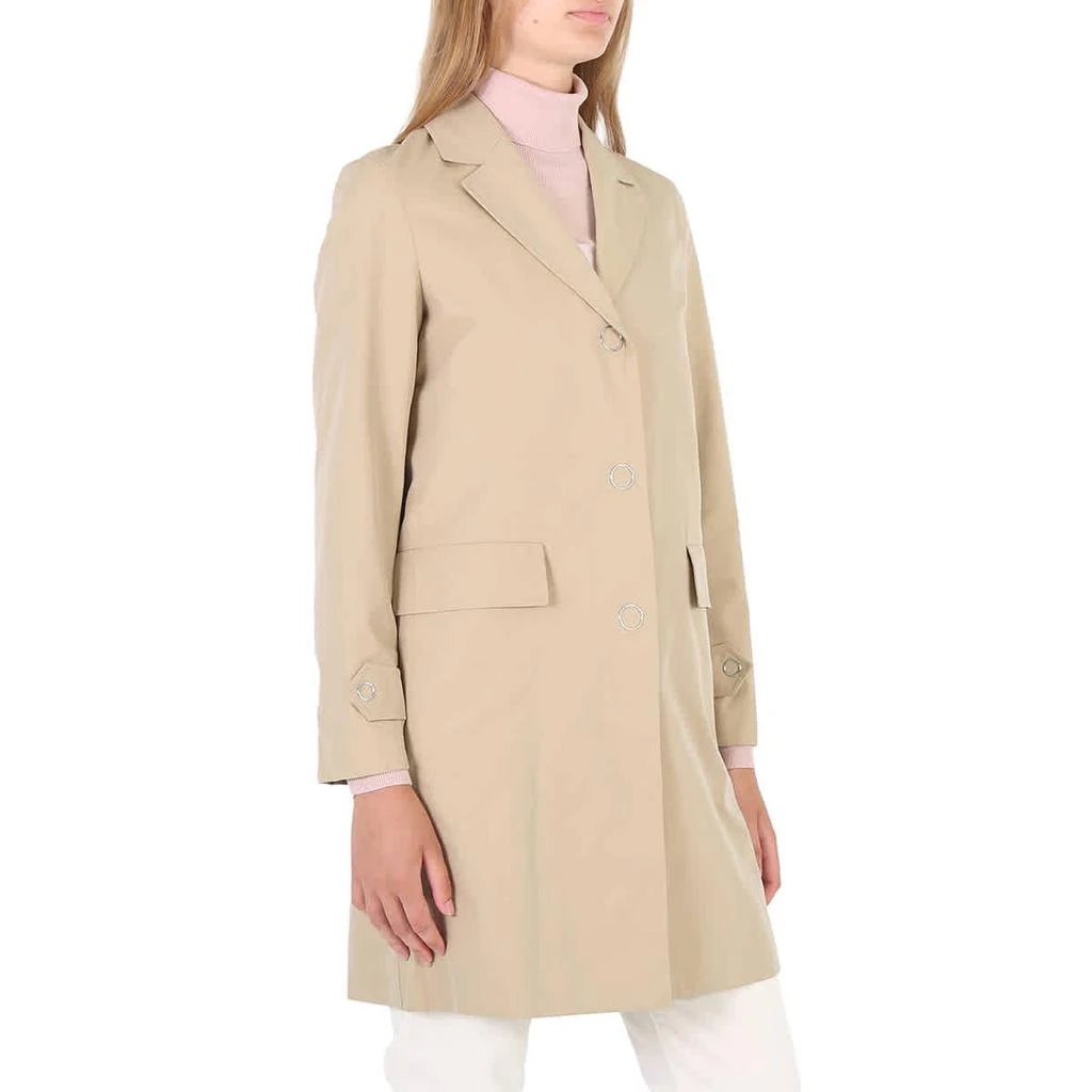 Burberry Press-stud Detail Cotton Gabardine Lab Coat 3