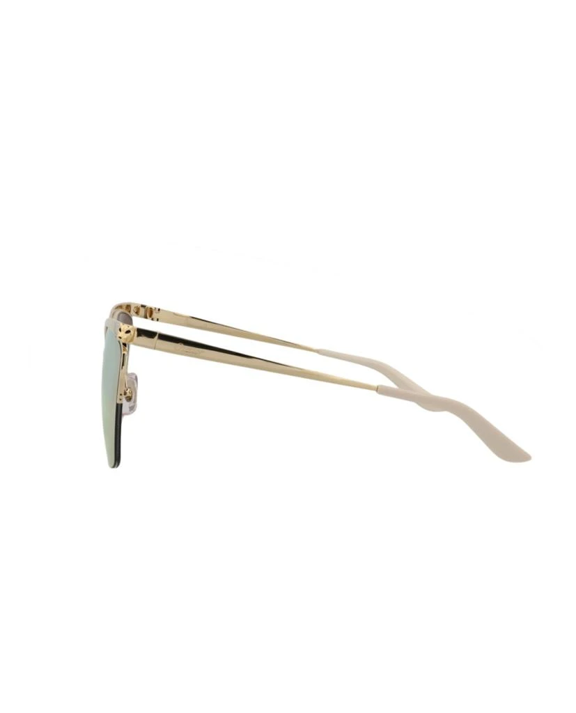 Cartier Square-Frame Metal Sunglasses 3