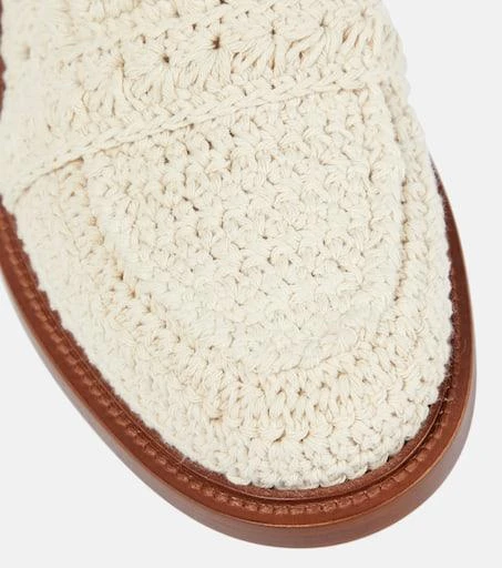 Chloé Kalya crochet loafers 6
