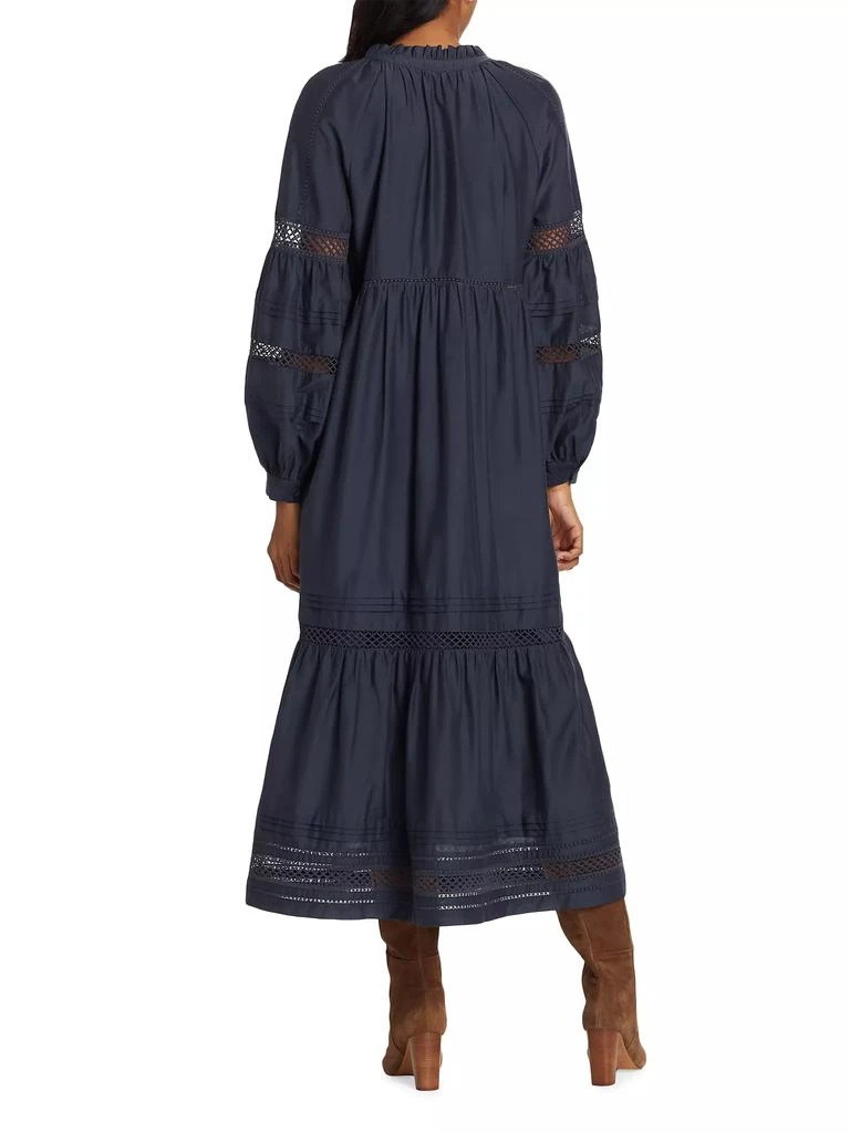 Marie Oliver Hanna Cotton-Blend Midi-Dress 5