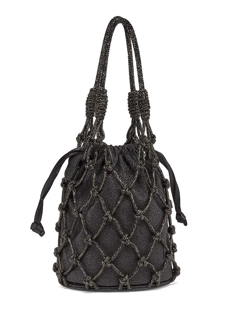 Judith Leiber Net Crystal-Embellished Pouch 3