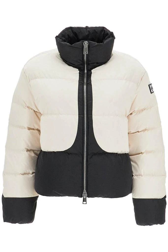 Tory Burch color block down jacket 1
