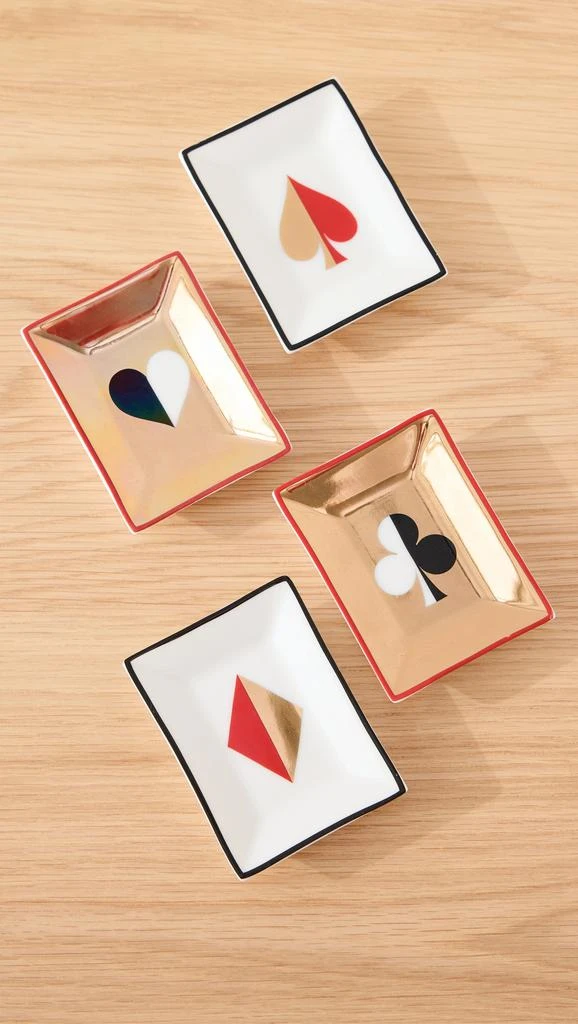 Jonathan Adler Set Of 4 Dealer's Choice Petite Trays 4
