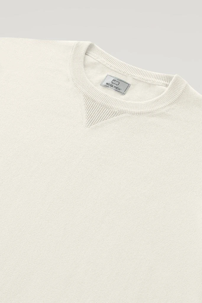 Woolrich Pure Cotton Crewneck Sweater - Men - Green 6