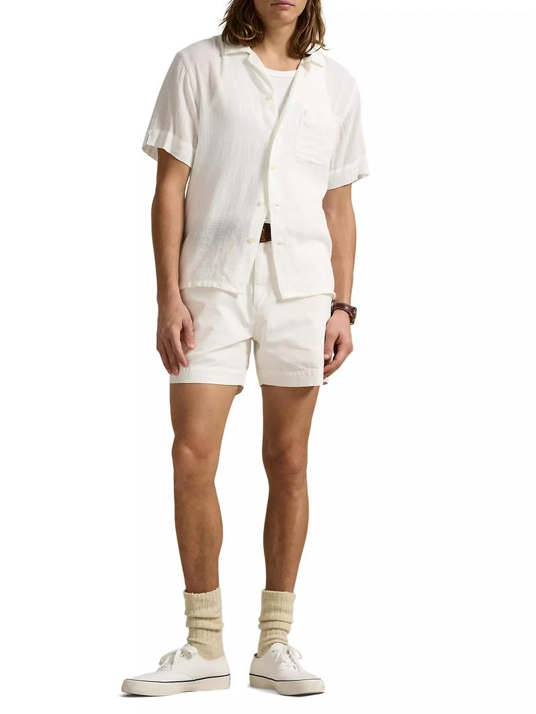 Ralph Lauren Classic-Fit Basket-Weave Camp Shirt 2