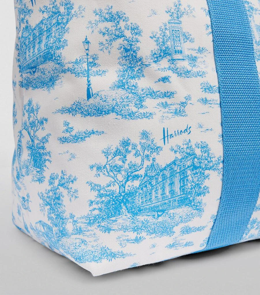 Harrods Toile Foldable Overnight Bag 7