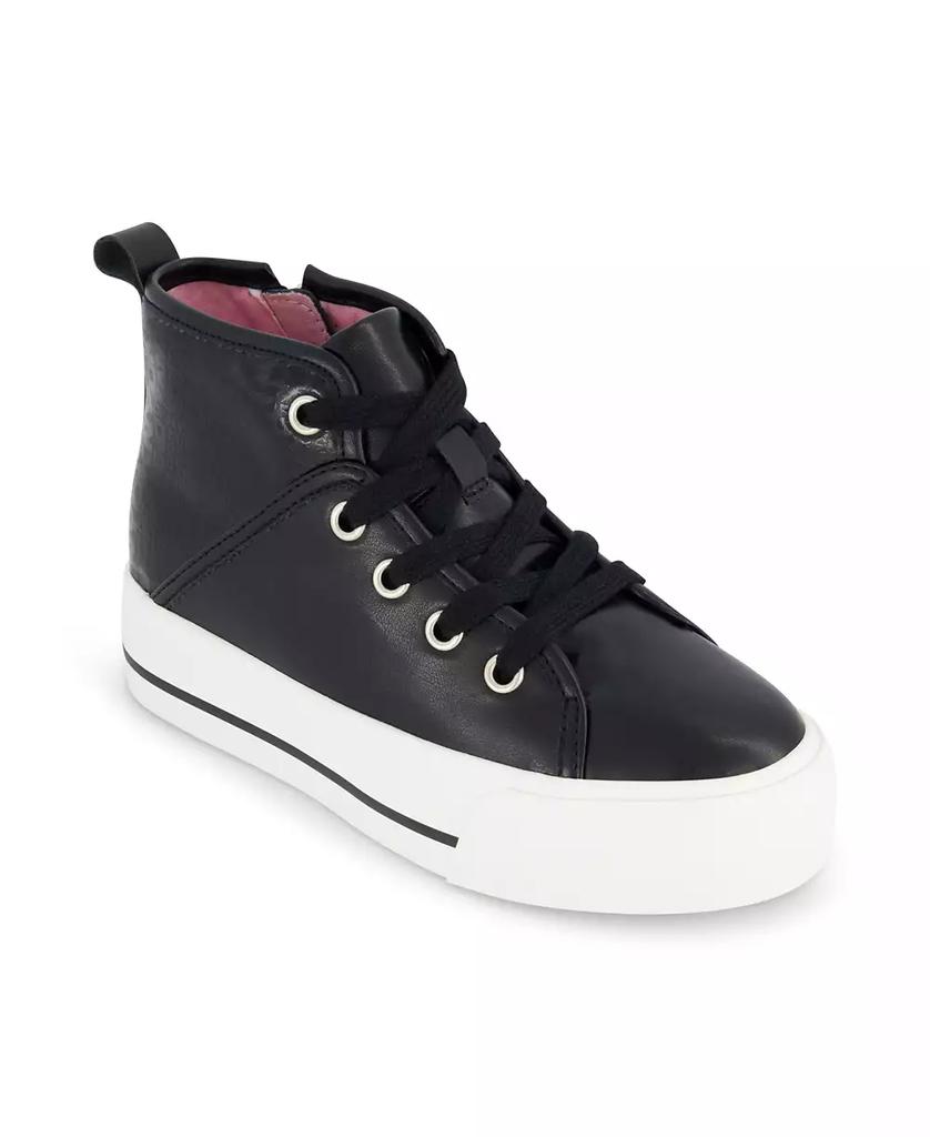 DKNY Little and Big Girls Katie Linda High Top Sneaker