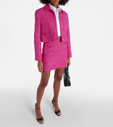 Valentino Cropped cotton poplin shirt 2