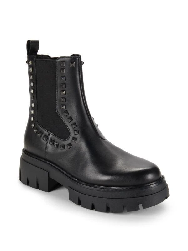 Ash 51MM Stud Leather Ankle Boots 2