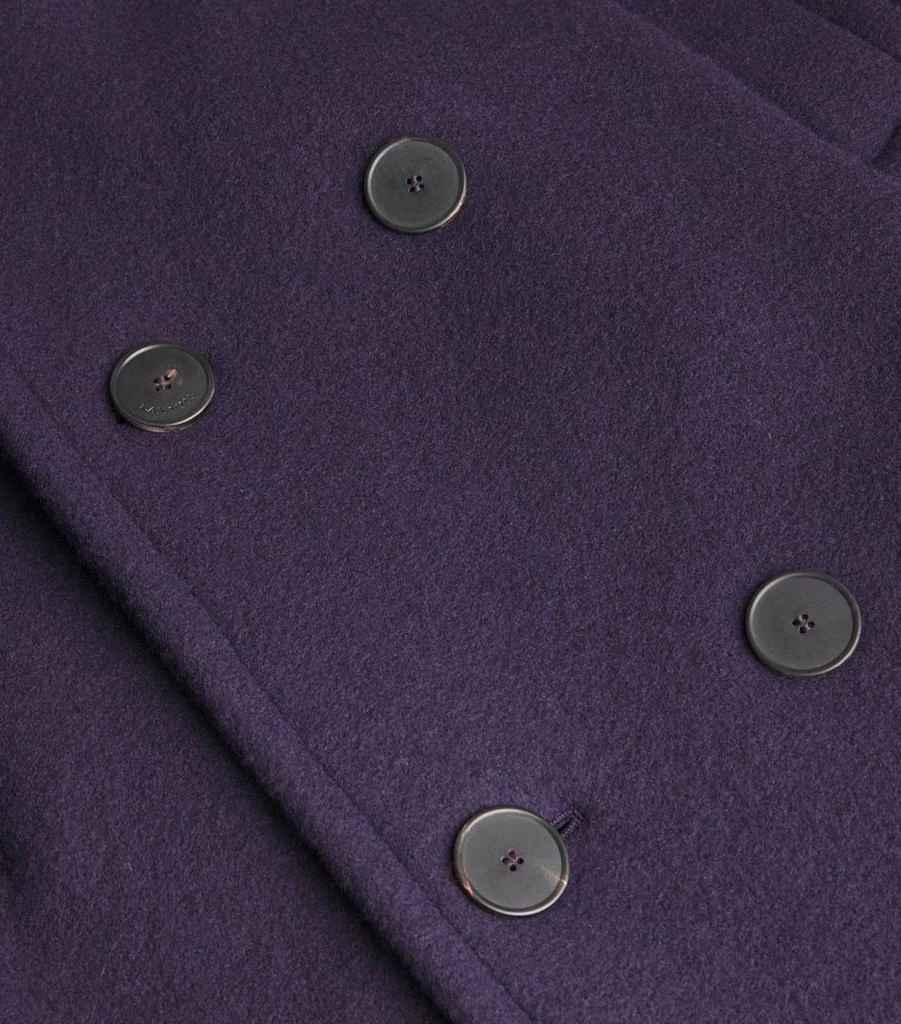 Lanvin Wool Double-Breasted Pea Coat 5