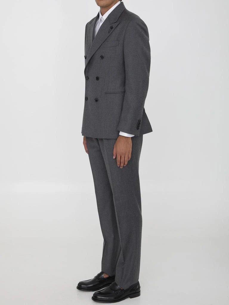 LARDINI Two-piece Suit In Wool And Cashmere 2