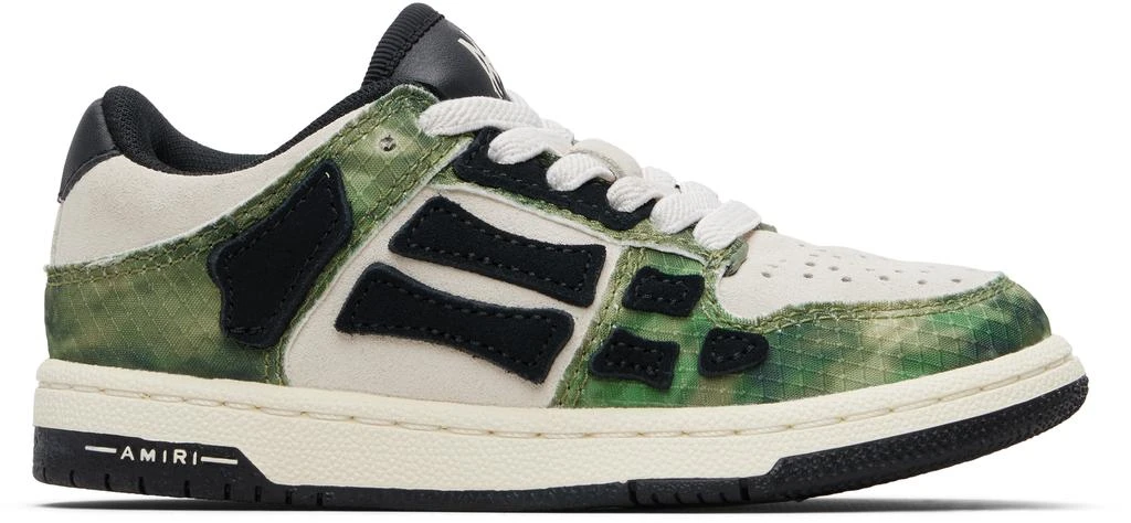 AMIRI Kids Khaki
White Camo Skel Top Low Sneakers