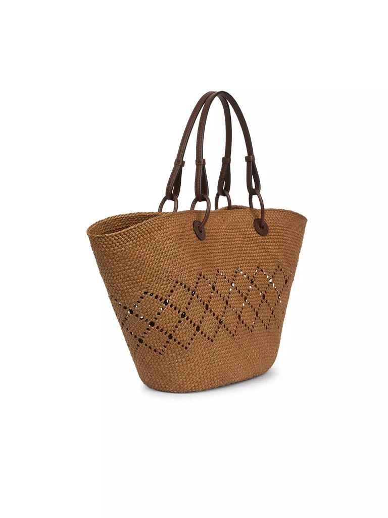 Loewe LOEWE x Paula's Ibiza Large Ajoure Anagram Basket Bag 4