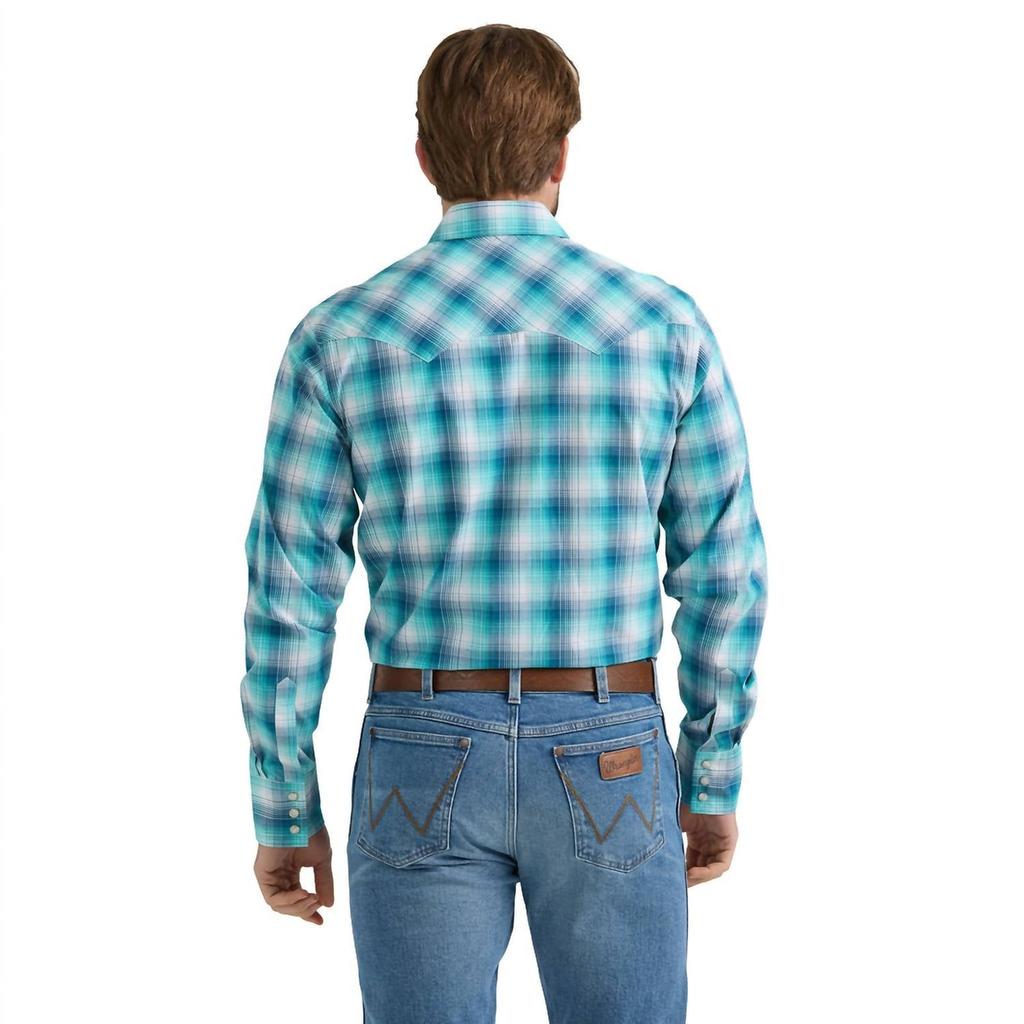 Wrangler Wrangler - Men's Retro Long Sleeve Western Snap Shirt