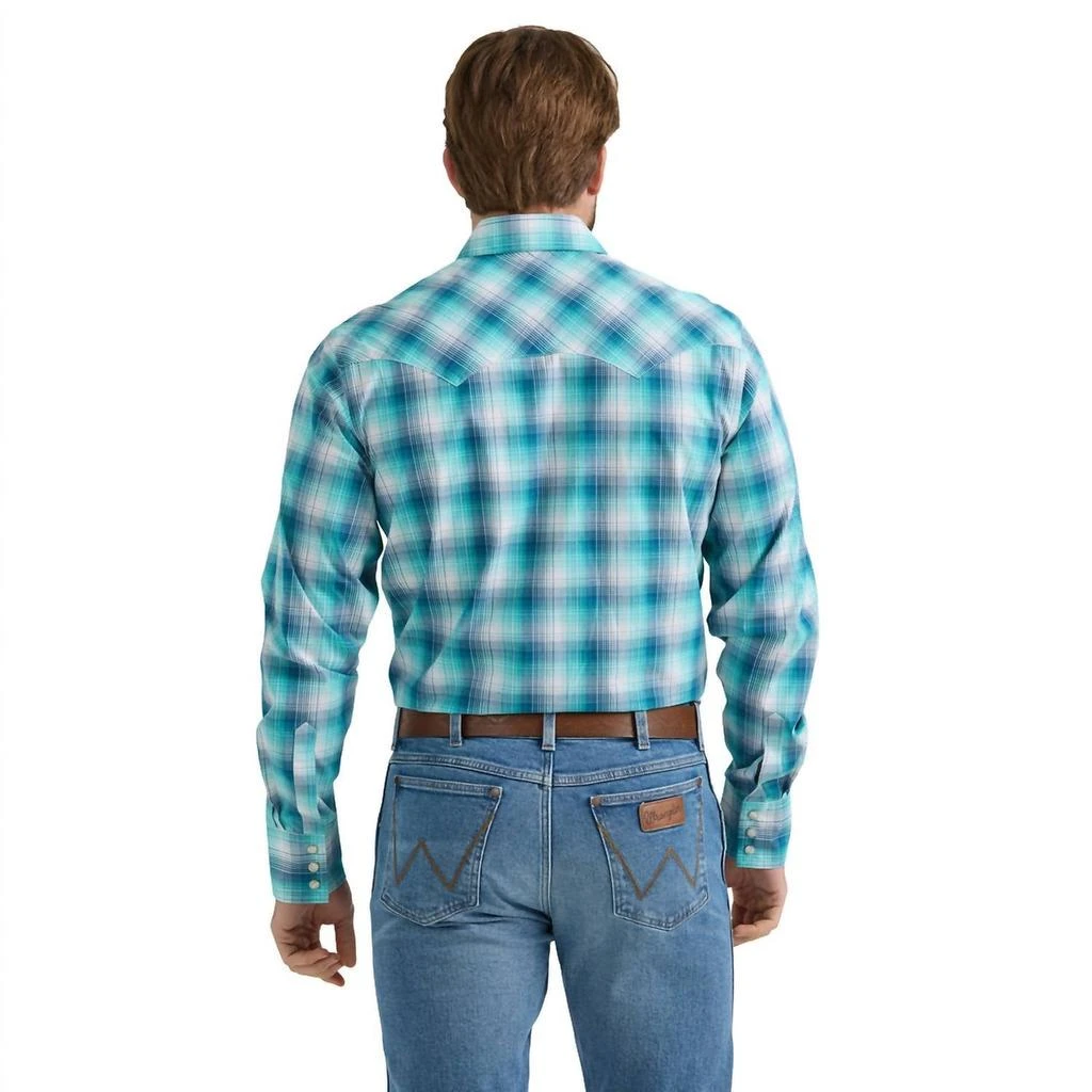 Wrangler Wrangler - Men's Retro Long Sleeve Western Snap Shirt 2