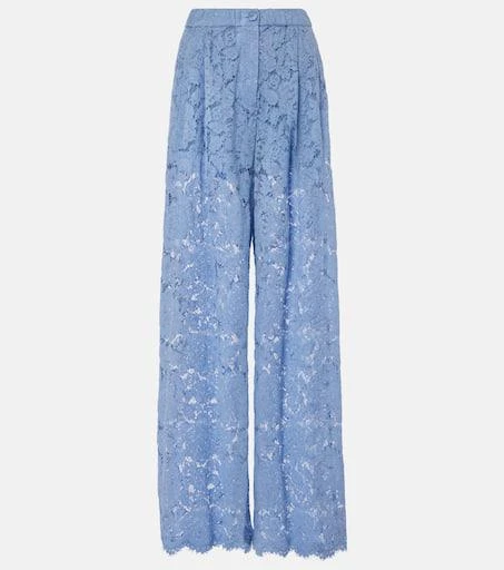Dolce 
Gabbana Lace wide-leg pants 1