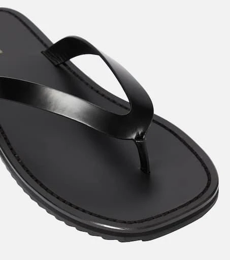 The Row Leather thong sandals 6