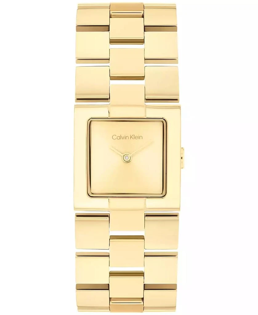 Calvin Klein Women's CK Meridian Gold Tone Stainless Steel Bracelet Watch, 22mm 1