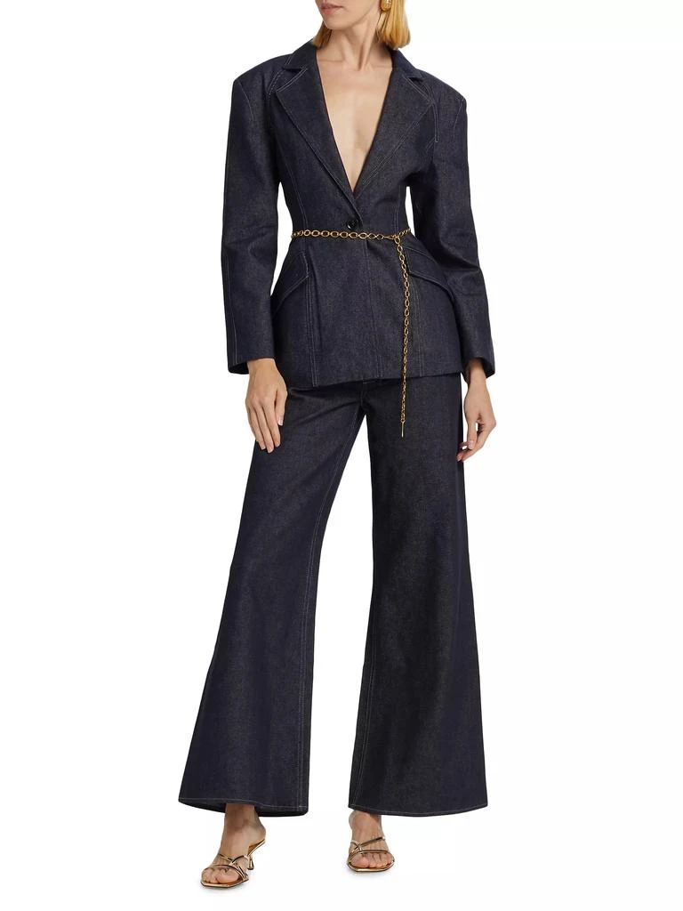 ET OCHS Ezra Denim Wide-Leg Pants 2