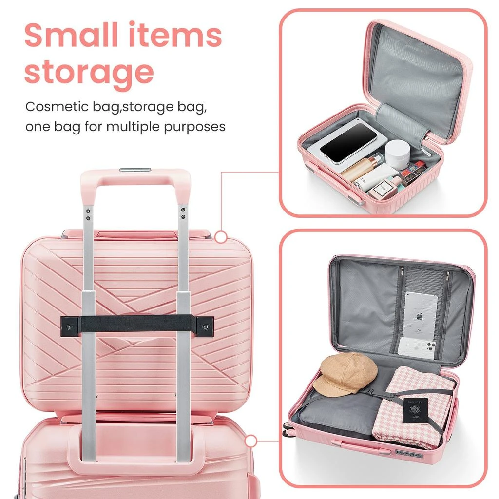 Streamdale Furniture Streamdale Luggage 4 Piece Sets(14/20/24/28) 6