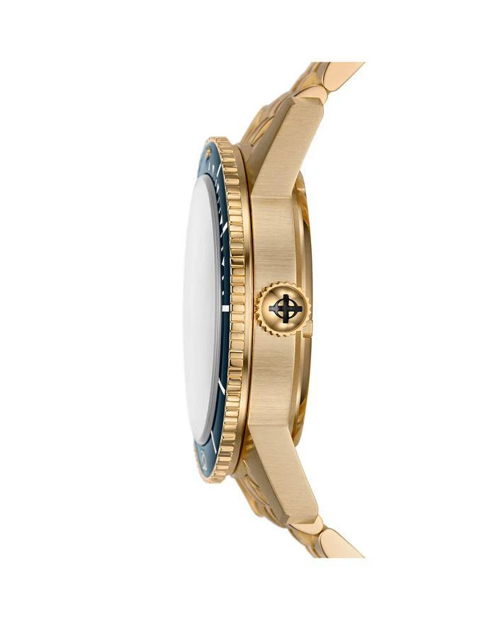 ZODIAC Compression Diver Automatic 18K Gold-Plated Watch, 40mm 5