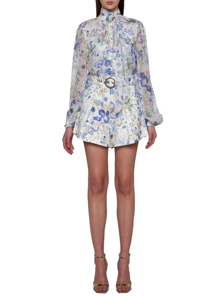 Zimmermann Zimmermann Natura Floral-Printed Long-Sleeved Blouse 4