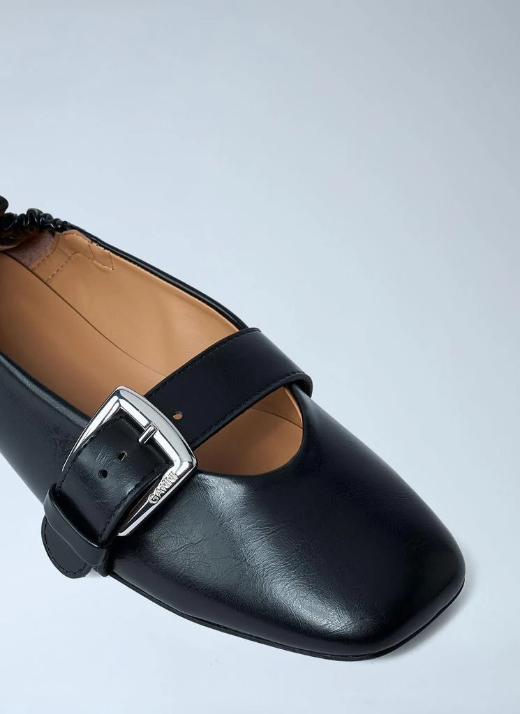 Ganni Butterfly Stap Ballerina Flats 3
