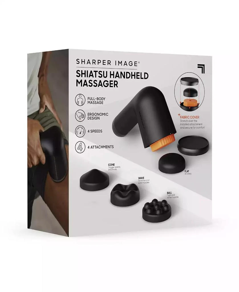 Sharper Image Shiatsu Handheld Massager 8