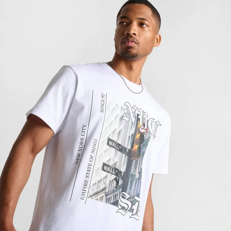 SUPPLY & DEMAND Men's Supply & Demand NYC Lights Graphic T-Shirt 5