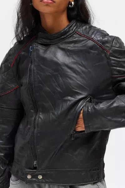 Urban Renewal Vintage By UO Leather Moto Jacket 4