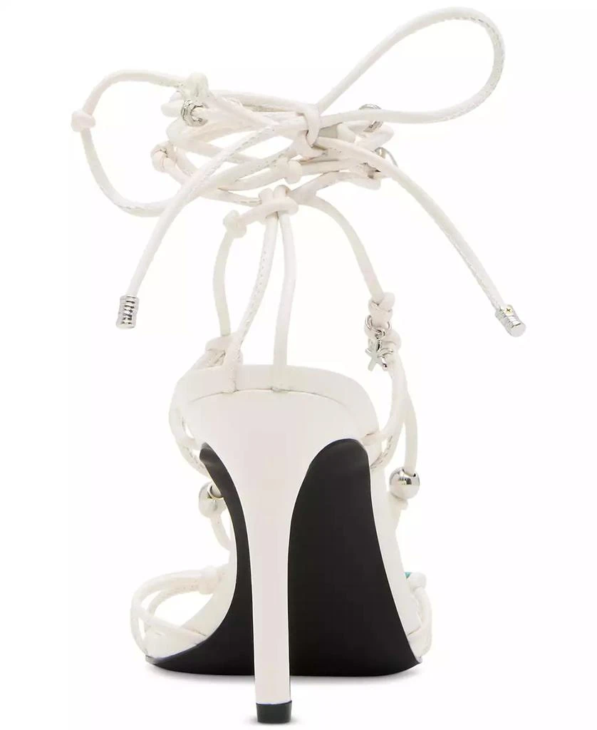 Madden Girl Vienna Strappy Lace-Up Stiletto Dress Sandals 3
