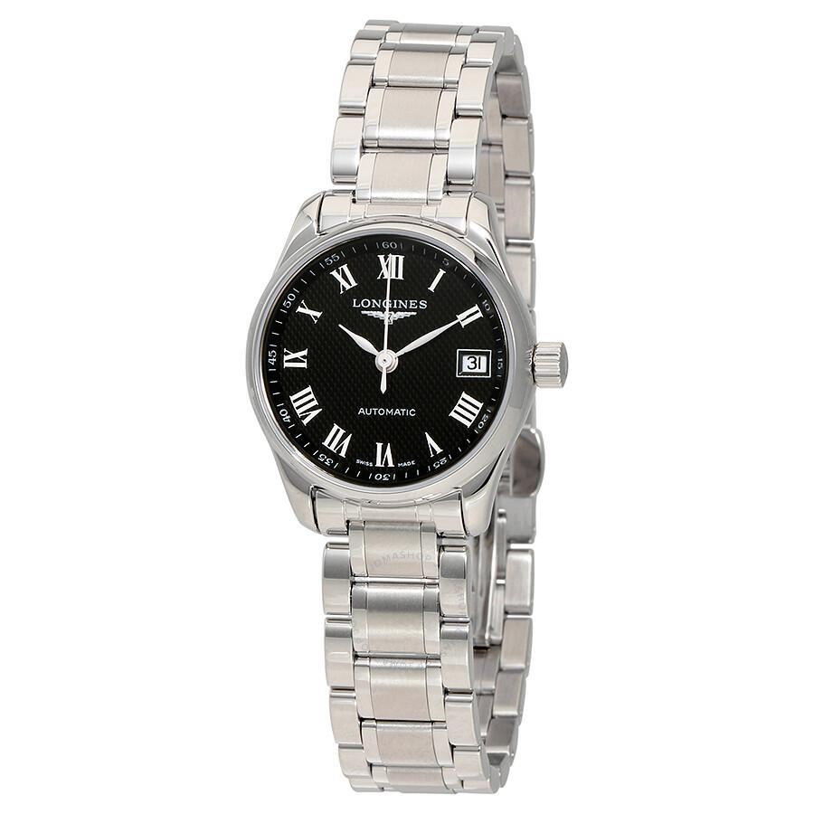Longines Longines Master Automatic Black Dial Ladies Watch L2.128.4.51.6