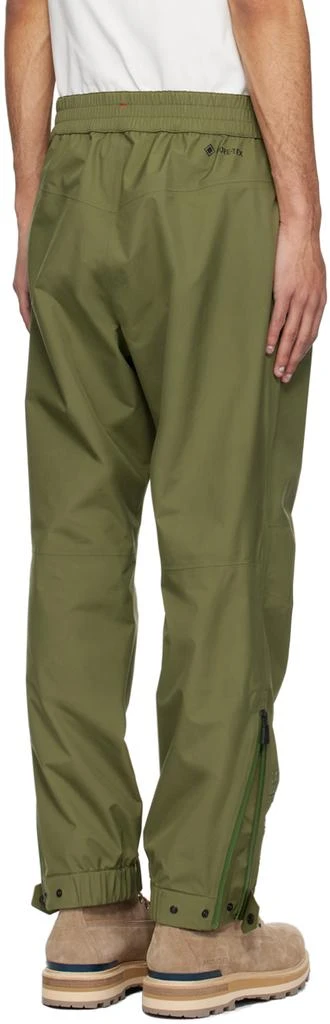 Moncler Khaki Waterproof Trousers 3