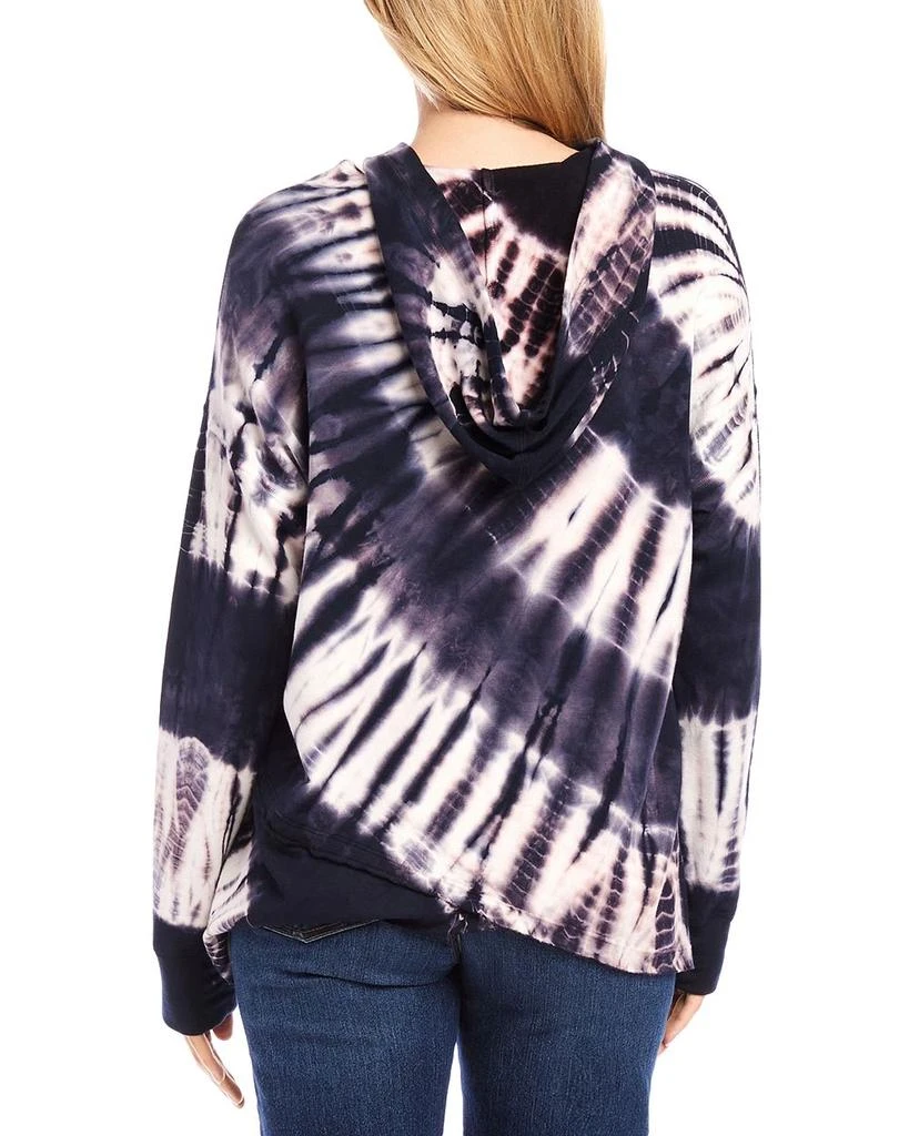 Karen Kane Tie Dyed Asymmetric Hem Hoodie Top 4