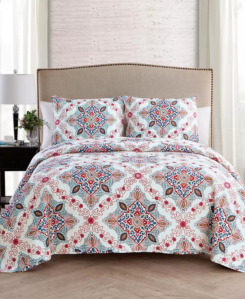 VCNY Home Wyndham Medallion 3-Pc. Quilt