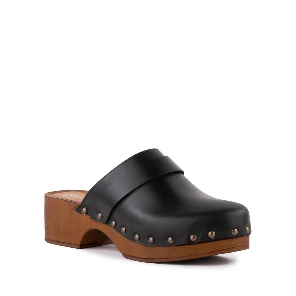 Seychelles Loud & Clear Clog In Black 3