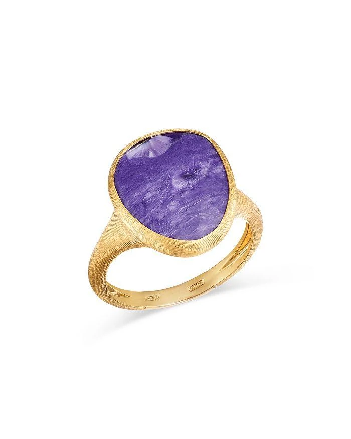 Marco Bicego 18K Yellow Gold Lunaria Solitaire Ring