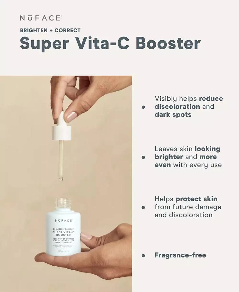 NuFace Super Vita-C Booster Serum, 1 oz. 4