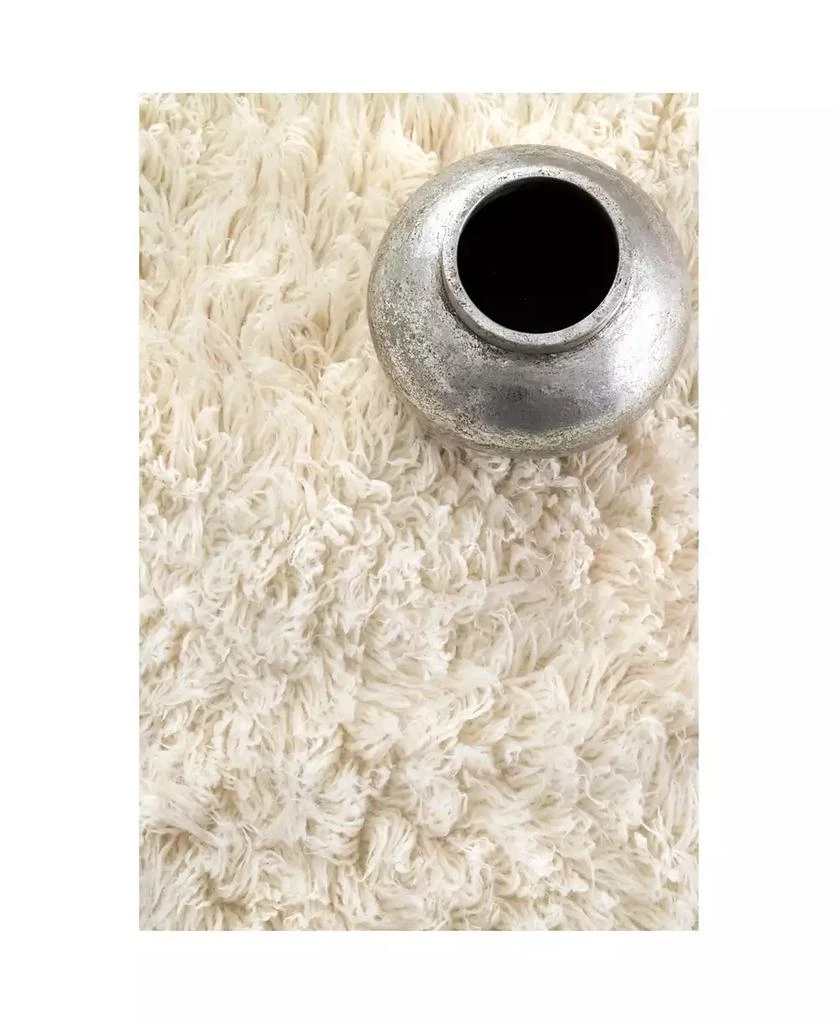 nuLOOM Flokati Greek Alexis Flokati Neutral 4' x 6' Area Rug 3