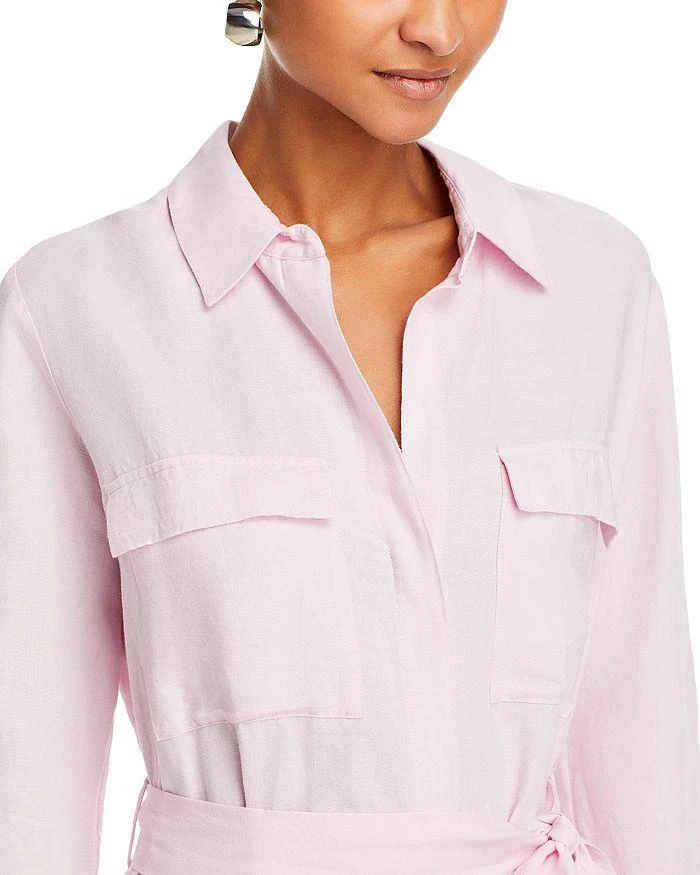 L'Agence Cameron Maxi Shirt Dress 2