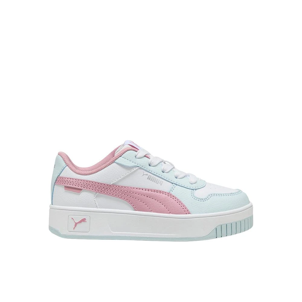 Puma Carina Street Lace Up Sneakers (Little Kid-Big Kid)