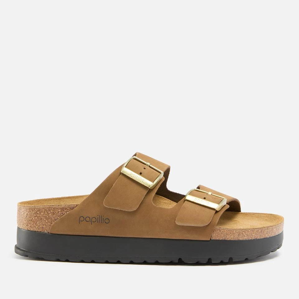 Birkenstock BIRKENSTOCK PAPILLIO WOMEN'S ARIZONA NUBUCK SLIM-FIT SANDALS 1