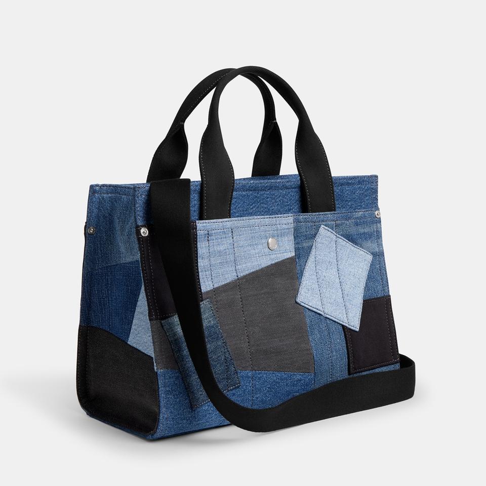 Shop Coach Cargo Denim Tote Bag on Sale at BeyondStyle – Get