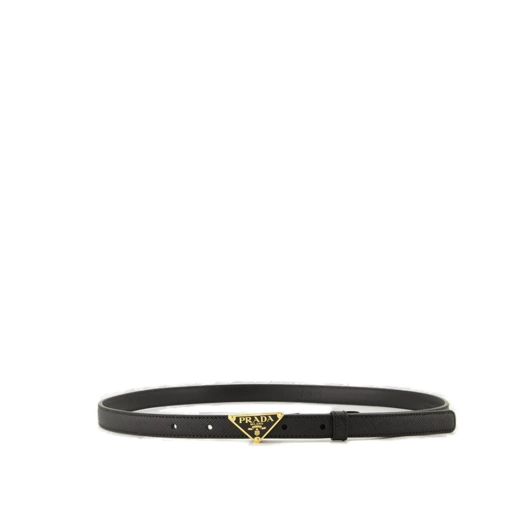 Prada Prada Triangle-Logo Buckle-Fastened Belt 1
