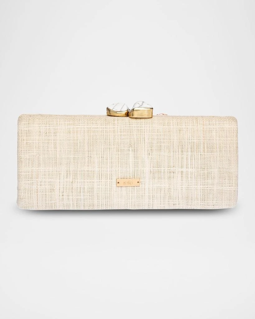 Rafe Alessandra Flower Long Clutch Bag 3