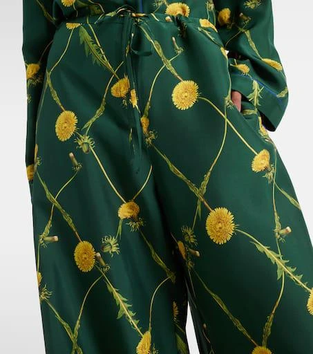 Burberry Floral silk pajama pants 4