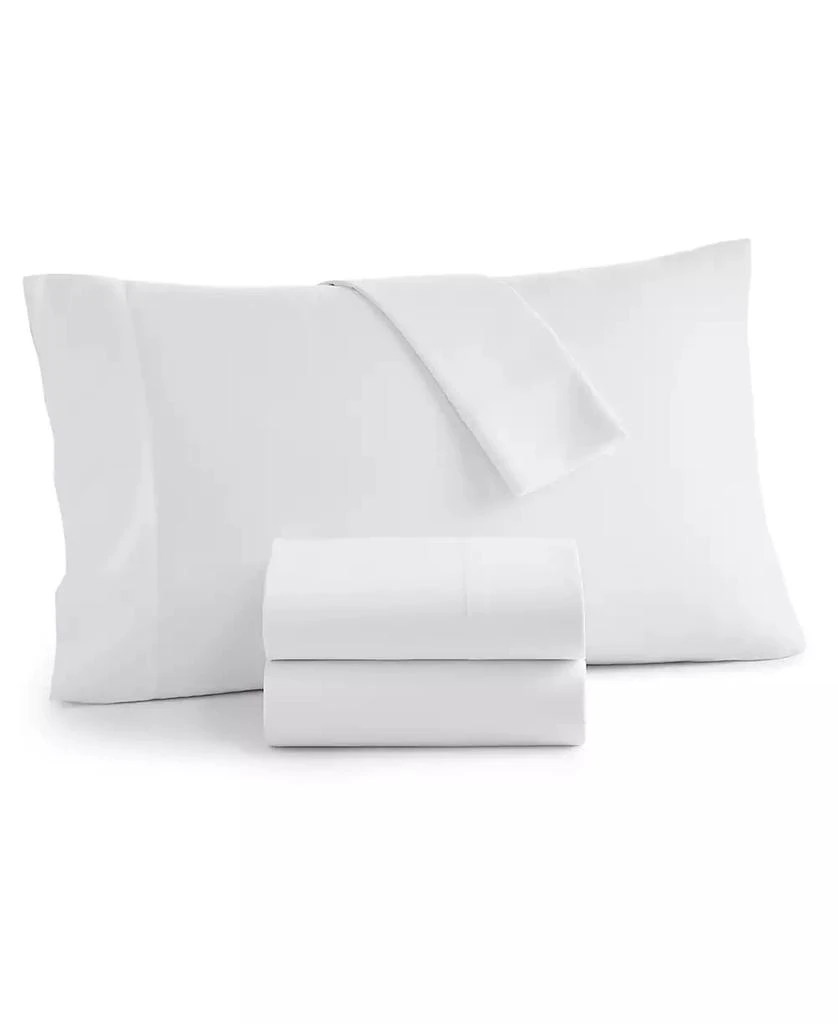 Martha Stewart Home Design Easy Care Solid Microfiber 3-Pc. Sheet Set, Twin XL, Exclusively at Macy’s 1