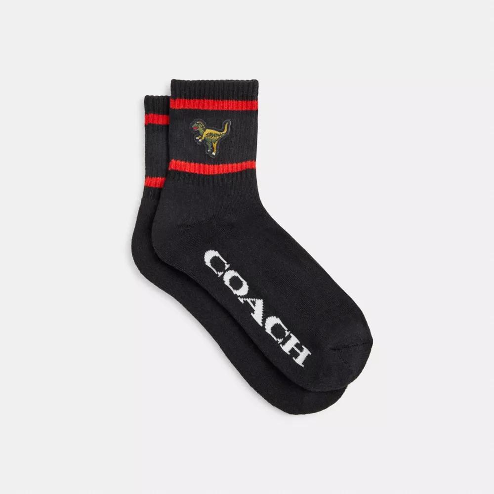 Coach Rexy Quarter Crew Socks