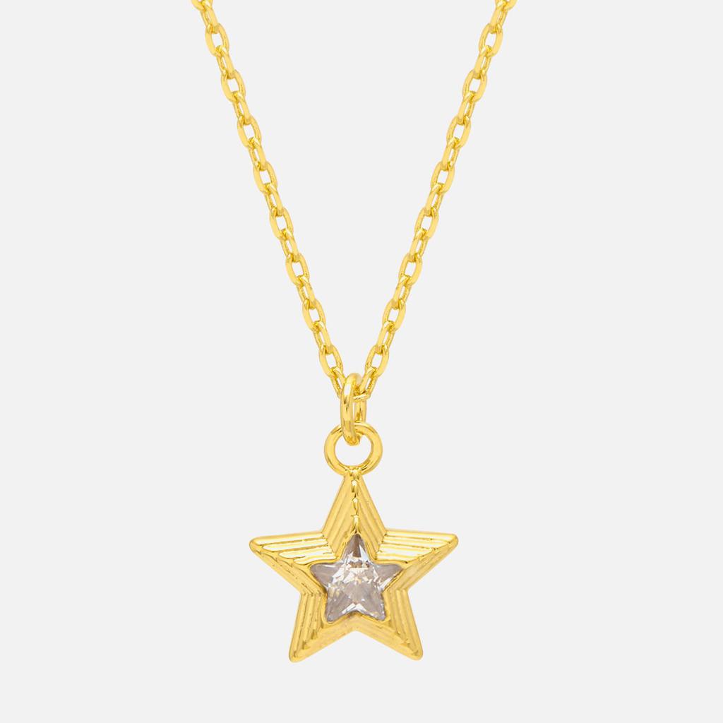 ESTELLA BARTLETT Estella Bartlett Blue Star Gold-Tone Necklace